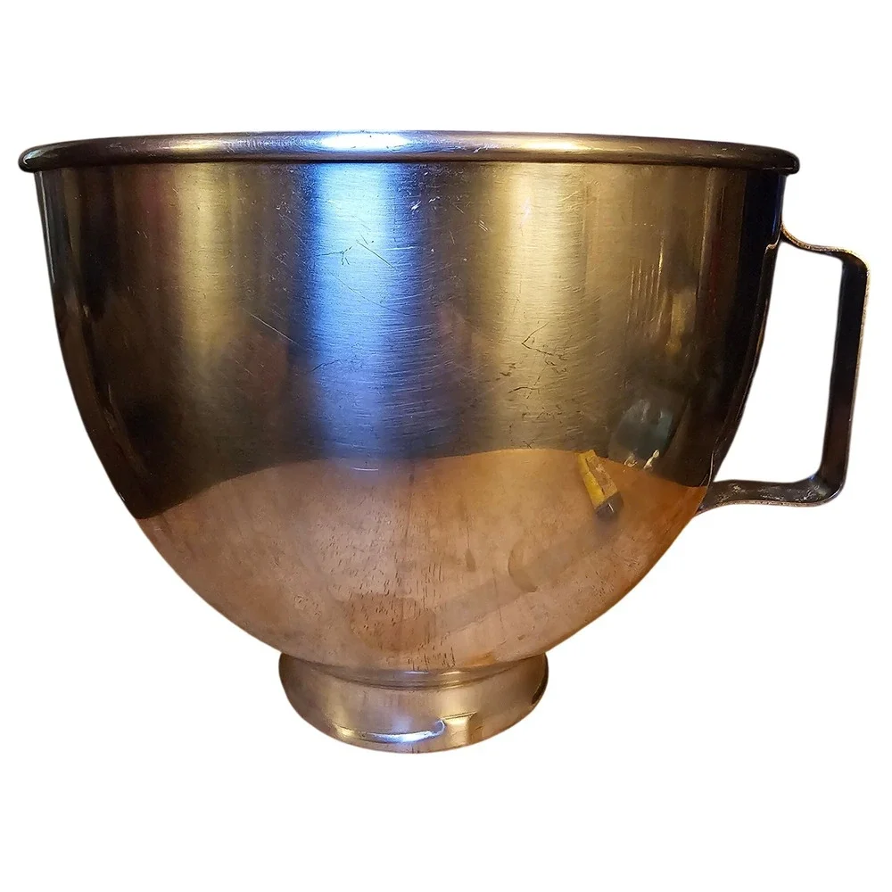 Vintage KitchenAid K45 Stainless Steel 4.5 Qt Tilt-Head Mixer Bowl Korea